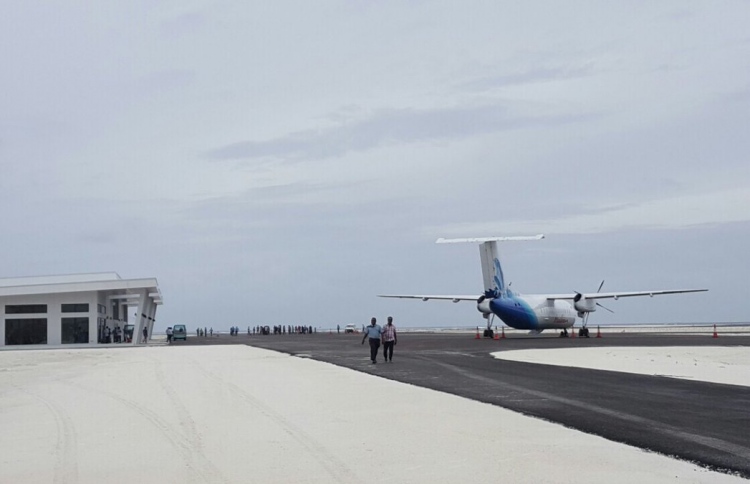 Maldivian commences flights to Dhaalu Airport